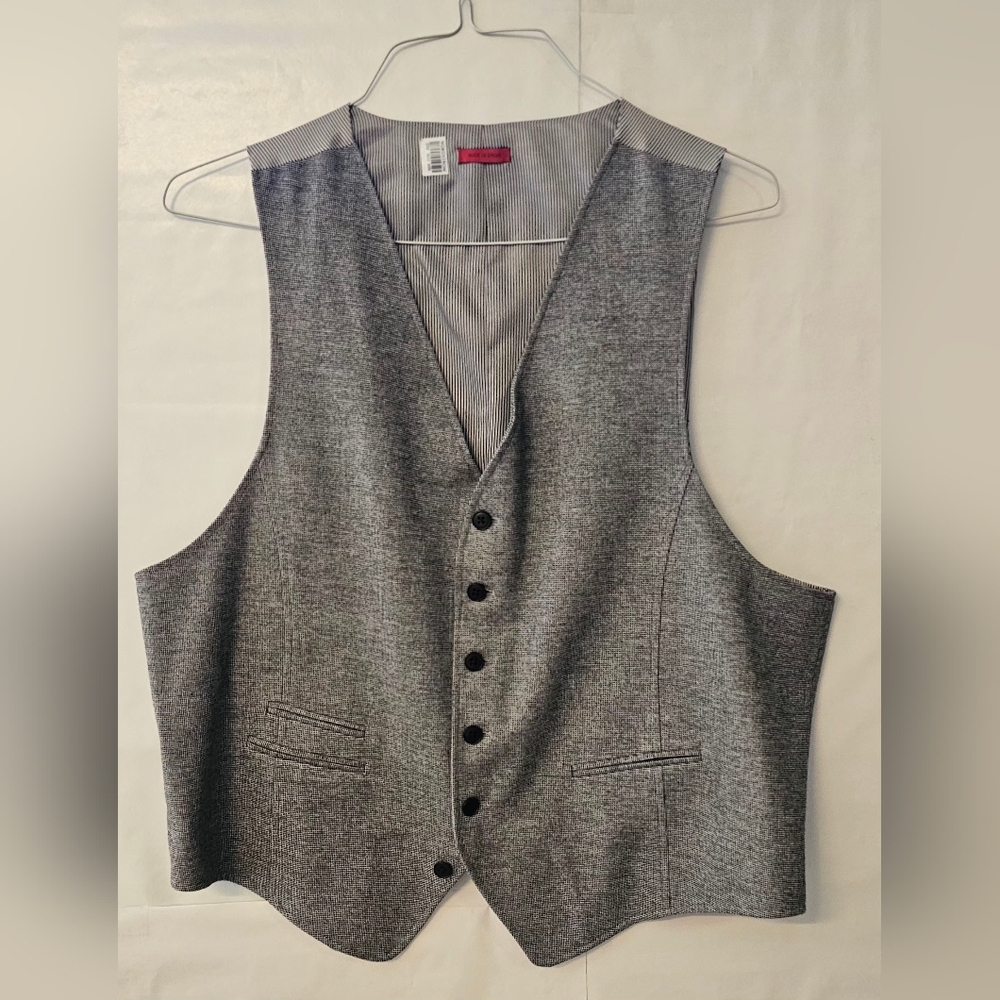 Nordstrom Striped Fabric Vest